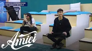 Amici 21 - La gara di coordinazione tra Nunzio e Michele