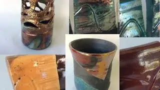 Raku Test Glaze Results