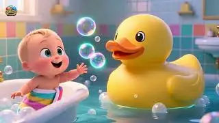Double Bubble Bath Splash 🛁 | Fun Bath Time Song for Kids | Sing Along & Play