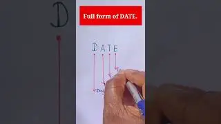Full form of DATE.📅