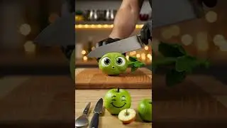 Ultra-Realistic Squash Explosion | Viral Fruit Cutting ASMR 🍑💥