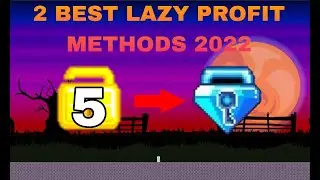 2 BEST LAZY PROFIT METHODS 2022 👌😍🤑💯 | Growtopia NO FARMING / NO SPLICE | DangerThings GT
