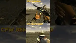Classic Fallout Weapons YK 42B Pulse Rifle Animation Comparison : Original Vs Remastered