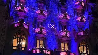 Casa Batll&oacute; 🇪🇸카사바트요 2025 Last Illumination 251231 @Barcelona Spain