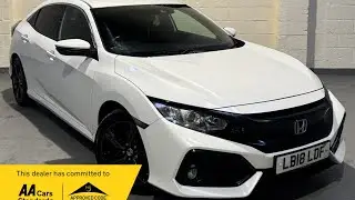 HONDA CIVIC 1.0 VTEC TURBO SR HATCHBACK 5DR PETROL MANUAL EURO 6 (S/S) (126 PS)