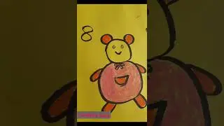 Numbers Drawing for kids Twinkling Stars ⭐⭐⭐⭐⭐