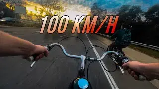 ПОКАТУШКИ по Дорогам Калифорнии на Великах с Моторчиком | Почти 100 km/h на Великах за 350$