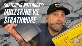 Sketching Notebooks: Moleskine vs. Strathmore