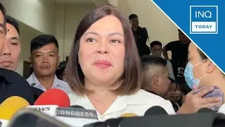 Ex-Pres. Duterte OK, we talked about flood control mess &ndash; VP Sara | INQToday
