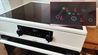 How to UNLOCK Gorenje Induction Hob (Key & Child LOCK)