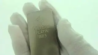 500 gram Degussa platinabaar 999,5 fijn Platina kopen bij Goudpensioen