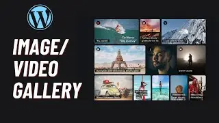 Как добавить видео и галерею изображений на сайт WordPress с помощью галереи SimpLy