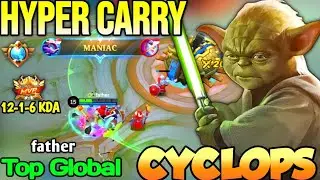 CYCLOPS BEST BUILD IN 2022 | TOP GLOBAL CYCLOPS father - MOBILE LEGENDS