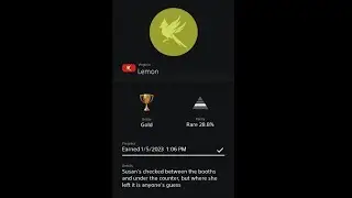 Virginia - Lemon Trophy