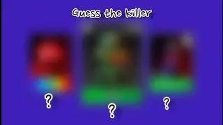 Guess the Killer Challenge! | Survive the Killer