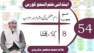 اسم متمکن کے اعراب | کلا اور کلتا | #arabicgrammar #nahw #allama_mansoor
