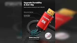 Review: Snowkids 10K 8K Certified HDMI 2.1 Cable 10FT 2-Pack, 48Gbps Ultra High Speed HDMI Bra...