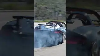 INSANE CARRERA GT DRIFT! FULL VIDEO IS LIVE ON THE CHANNEL ! #porsche #carreragt #automobile #drift