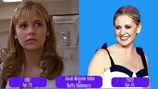 Buffy The Vampire Slayer (1997 - 2003) Series Cast Then and Now