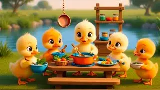 Waddle Waddle The Happy Duck Song | Kids Song