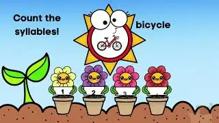 Earth Day Counting Syllables, Vocabulary, Words for Earth Day, Virtual School, Online Learning, FUN!