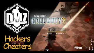 MAGIC BULLET - Hacker Cheater shoots through walls - COD Modern Warfare 2 DMZ