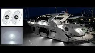 ENNOKING White LED Boat Interior Lights Marine Deck Cockpit Courtesy Light