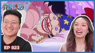 BIG MOM'S FAVOURITE SKELETON CHARM! 🥰 | One Piece Episode 823 Couples Reaction & Discussion