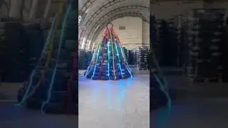Tire Christmas Tree by ZESTINO BALTIC: A Festive Innovation!