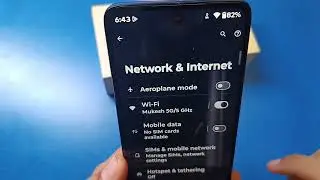 Motorola Edge 70 - How to show real time network speed