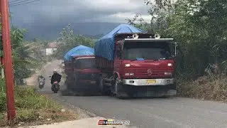 HAMPIR CELAKA!!! TRUK NISSAN TELAT NGOPER DITANJAKAN HAMPIR TERJADI TABRAKAN!! KONTEN PERDANA 2026