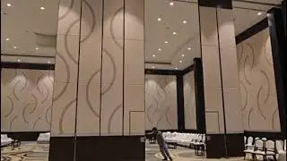 12m High Operable Partition Wall Transforming your hall