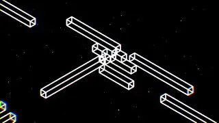 Space Geometry Logo Intro After Effects Templates