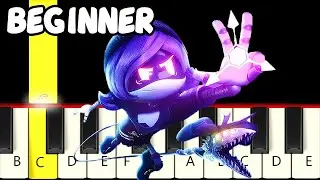 Murder Drones - Fight til' I'm good enough - Fast and Slow (Easy) Piano Tutorial - Beginner