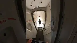 POV Skydiving out of a jet