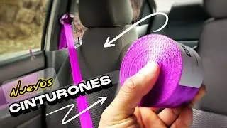 Instalando Nuevos cinturones de seguridad Chevrolet Aveo