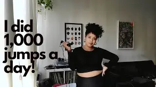 7 day Jump rope challenge | Trying a digital rope by RENPHO