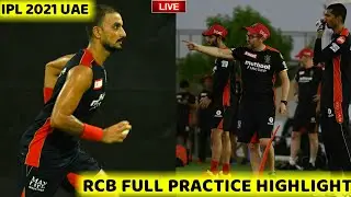 IPL 2021 - Devdutt Padikkal RCB Practice Camp Video Full Highlights Today UAE | Rcb Practice Camp