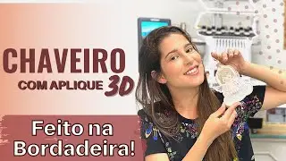 PAP Chaveiro Anjinho com asas 3D - Sara Lima
