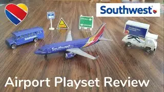 Model Reveiw - Southwest Airlines Daron Airport Playset