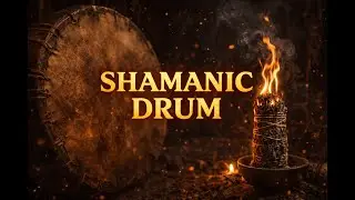 The Seer's Hut   Nordic Shamanic Drumming 🥁 | Deep Trance Meditation & Fire Ambience (Theta Waves)