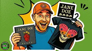 Unboxing Jane Doe Band Merch | Exclusive Album, Stickers, and Unique Butterfly Shirt