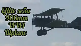 Eflite se5a 900mm WW1 biplane 