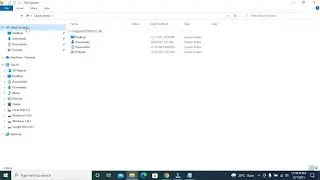 Quick Access Tidak Berfungsi (NOT WORKING) di Windows 10
