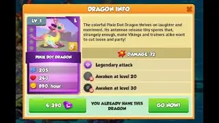 #DML [BLUE BLISS] How to get PIXIE DOT DRAGON ? - Dragon Mania Legends