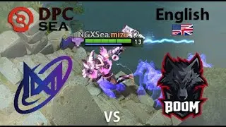 Nigma Galaxy SEA vs BOOM Esports  (game 1) BO2 | DPC SEA | Summer Tour 2022