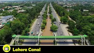 Beautiful views of Lahore Canal, Punjab University || Travel Lahore || Travel Pakistan || Noori TV