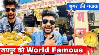 narayanji gajak वाले जयपुर | 100 से ज्यादा वैरायटी है इनके पास गजक की |mister jaipur