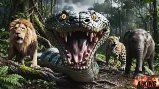 Jungle Ka Rakshak | The Last Jungle Guardian  Giant Snake vs Warrior. #india #tarzan #viral #aiking 