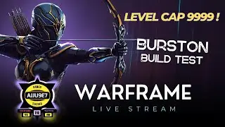 Burston Prime Level Cap 9999 ! - Build test 👊 Legendary 5 - AJJU9e7 | Warframe | India